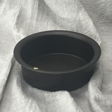 5½" Spun Iron Deep Pie Dish