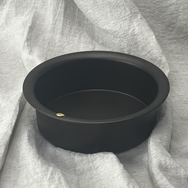 5½" Spun Iron Deep Pie Dish