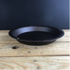 10" Spun Iron Pie Dish