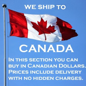We ship to Canada, with prices in CAD including delivery