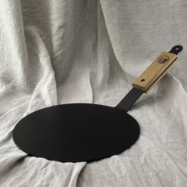 9" (23cm) Black Iron Chapati Pan