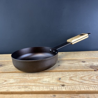 7" (18cm) Spun Iron Chef's pan FREE DELIVERY TO USA