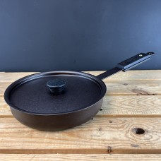 Ebonised Black 9" (23cm) Spun Iron Chef's Sauté pan