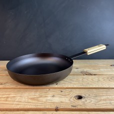 11" (28cm) Spun Iron Chef's pan FREE DELIVERY TO USA