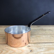 Copper 4¾" (12cm) small spun saucepan
