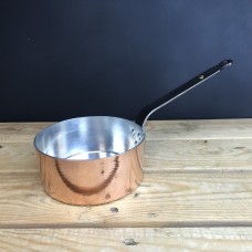 Copper 5½" (15cm) small spun saucepan