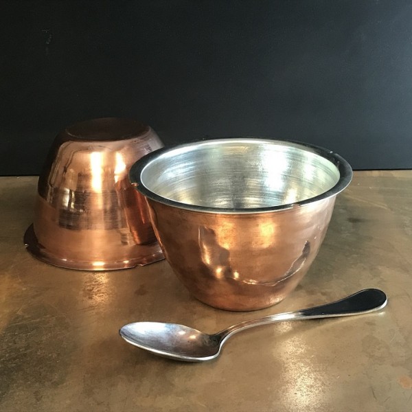 Copper pudding pot 