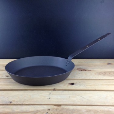 12" (30cm) Oven Safe Iron Frying Pan