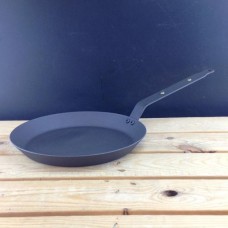 10¼" (26cm) Oven Safe Spun Iron Shallow Frying Pan