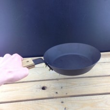 8" (20cm) Spun Iron Glamping Pan FREE DELIVERY TO USA