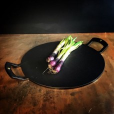 Black Iron 12 inch Griddle and Baking Plate