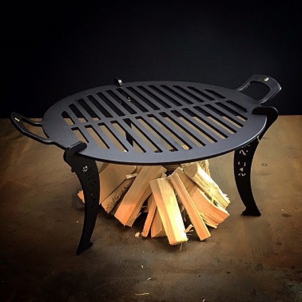 Black Iron 12 inch barbecue chapa