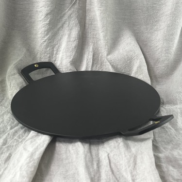 Black Iron 12 inch Griddle and Baking Plate