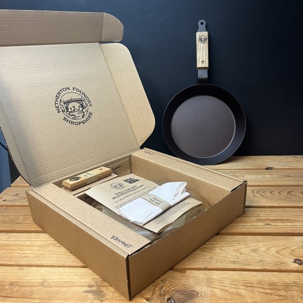 Make your own 10" (26cm) Spun Iron frying pan