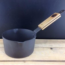 6" (15cm) spun iron milk pan