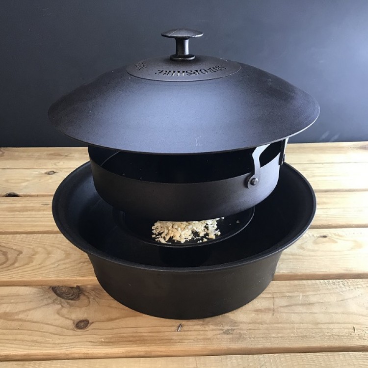 Hot food smokers made in black iron