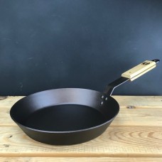 10" (26cm) Spun Iron Steak skillet, 3mm thick