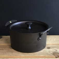 6" Spun Iron Stockpot