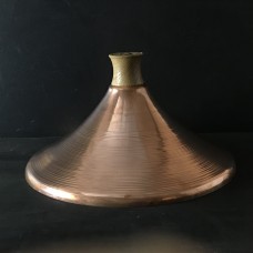 Copper tagine lid.  