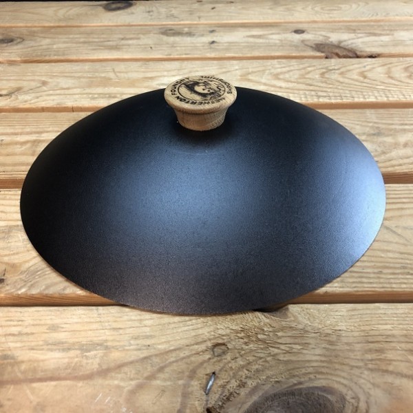 11" (28cm) Spun iron small wok lid