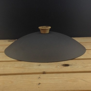 13" (33cm) Spun iron wok lid