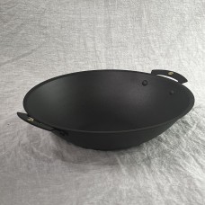 11" (28cm) Spun iron prospector wok