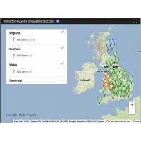 Stockist now with Map