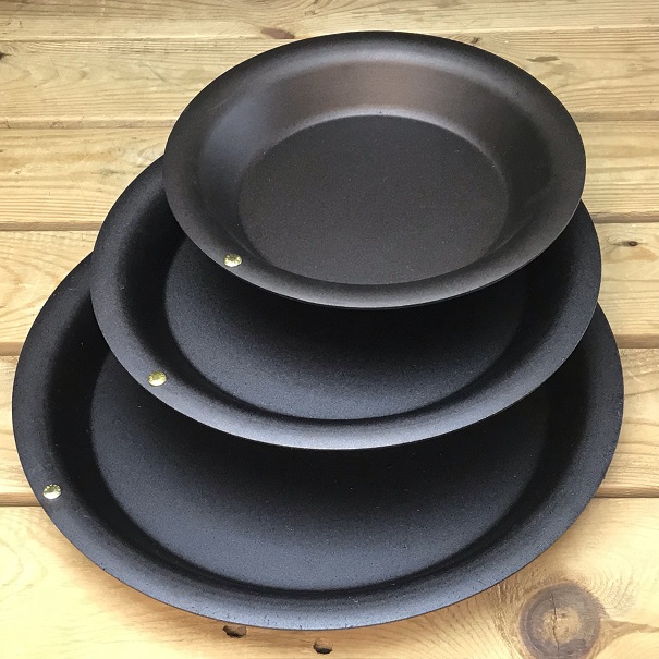 Spun Iron Pie Plate